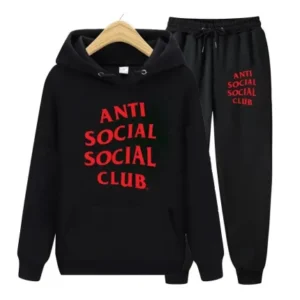 Social Social Red Text Tracksuit